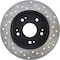 Centric Parts Sport Drilled/Slotted Brake Rotor, 127.40040R 127.40040R - alternate 5